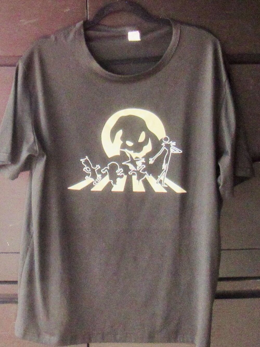 Nightmare Before Christmas Abby Road Tee Shirt, Size XL S373